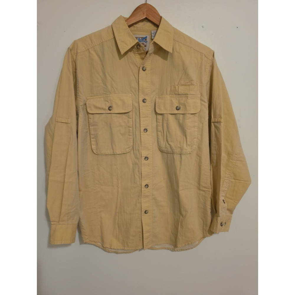 Vintage‎ 1990s TravelSmith "Made in Hong Kong" Rugged Trail & Fly Fishing Shirt